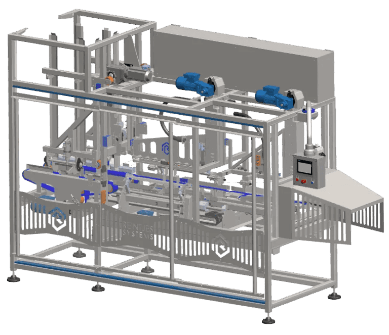 Kratten uitvouwmachine
